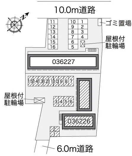 ★手数料０円★札幌市北区新川一条５丁目 月極駐車場